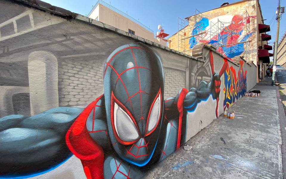 Spiderman en muros del Centro de Cuernavaca - El Sol de Cuernavaca |  Noticias Locales, Policiacas, sobre México, Morelos y el Mundo