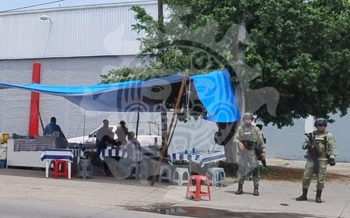 Ejército resguarda bodega de Coca-Cola en Puente de Ixtla, Morelos