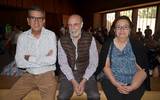 Alejandro Hurtado, César Mureddu y Rosa Romero.