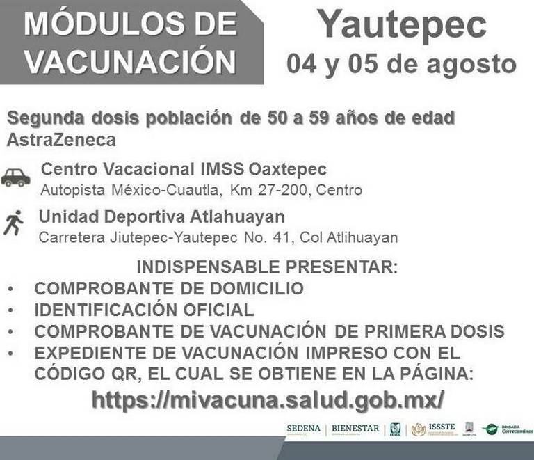 Cuatro municipios aplicarán vacunas contra Covid-19 - El Sol de Cuernavaca  | Noticias Locales, Policiacas, sobre México, Morelos y el Mundo