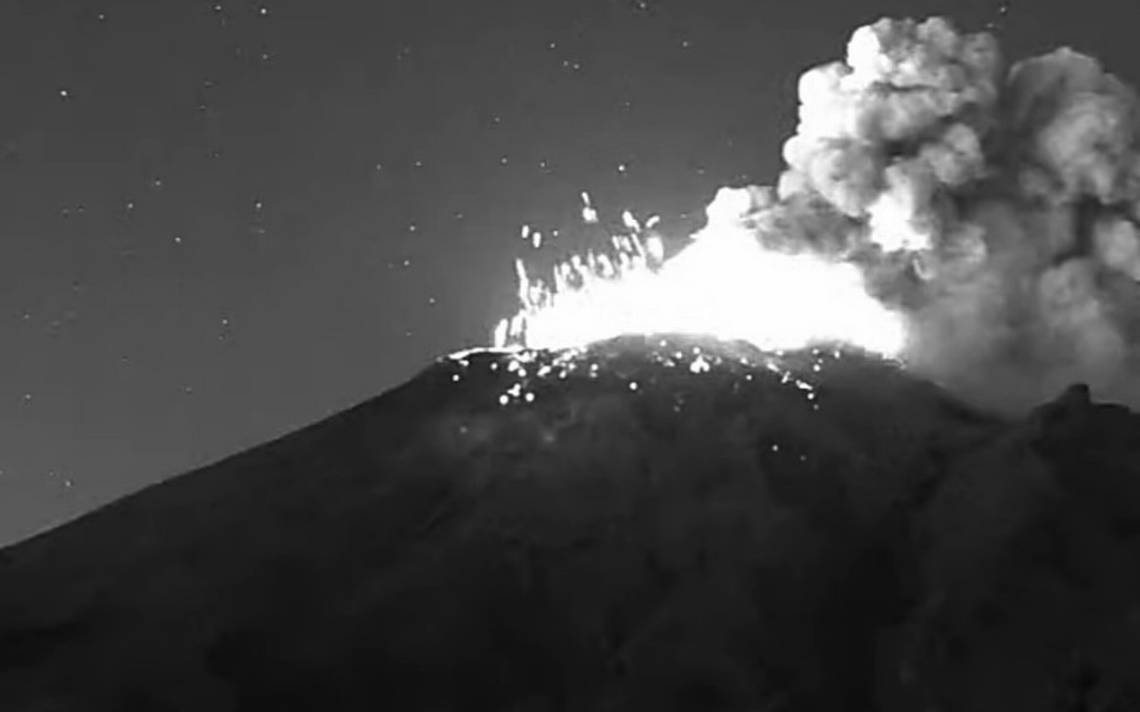 Incrementa La Actividad Del Volcán Popocatépetl Dentro De Los Límites