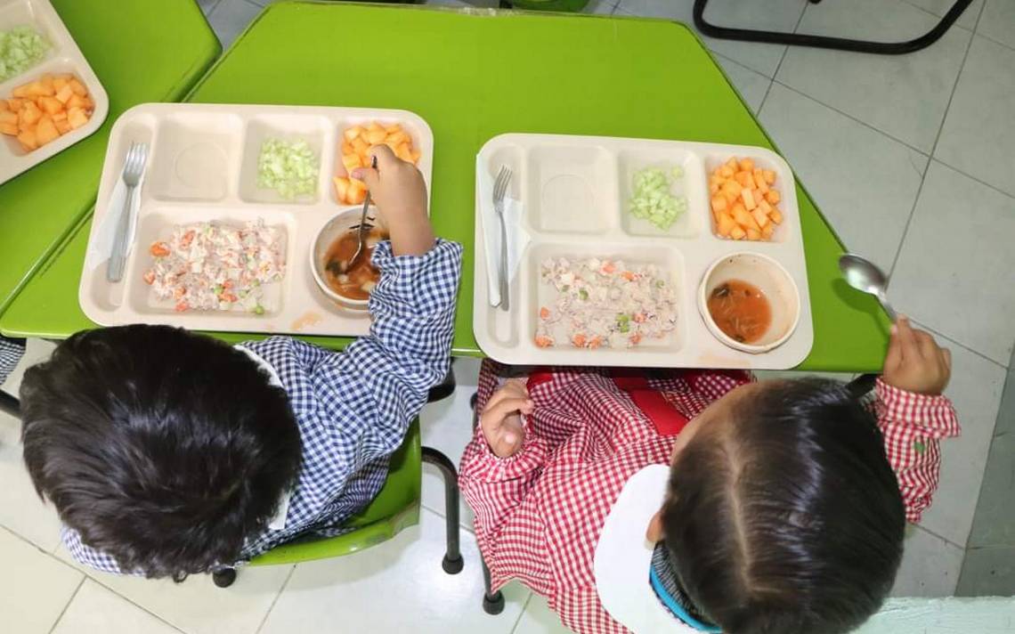 Lunch para niños preescolar