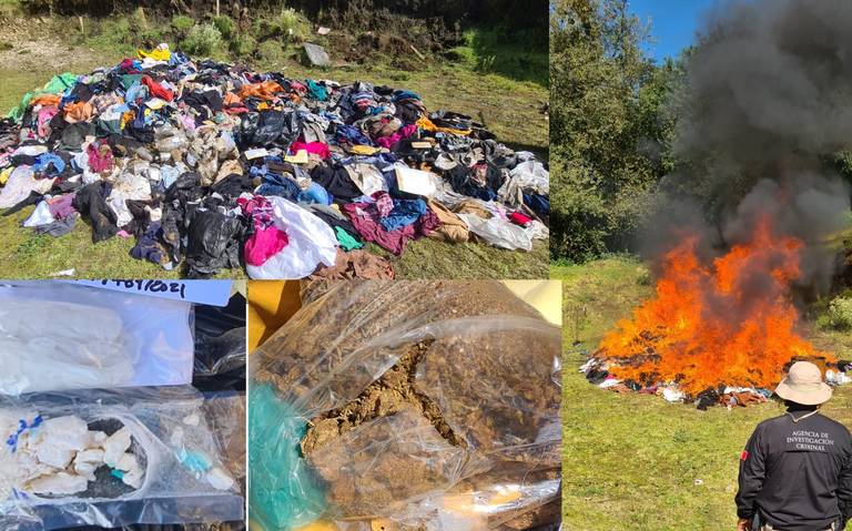 Se incineran drogas y pacas de ropa decomisadas - El Sol de Cuernavaca |  Noticias Locales, Policiacas, sobre México, Morelos y el Mundo