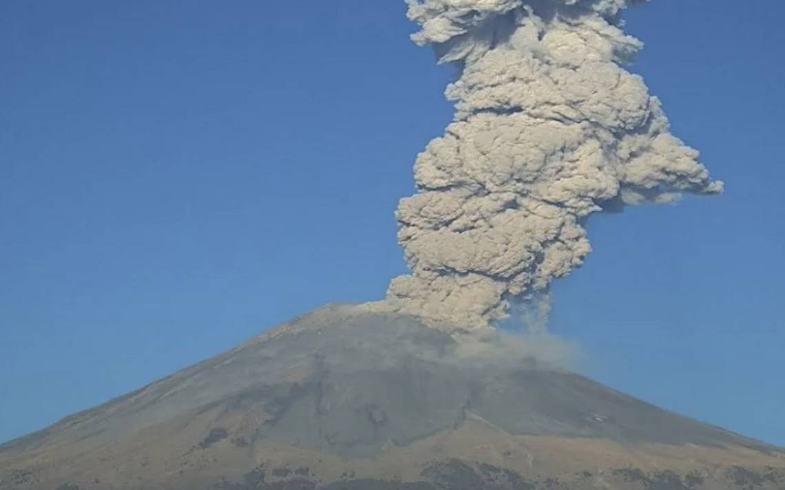 Popocatépetl: Así Fue La Explosión En El Volcán - El Sol De Cuernavaca ...